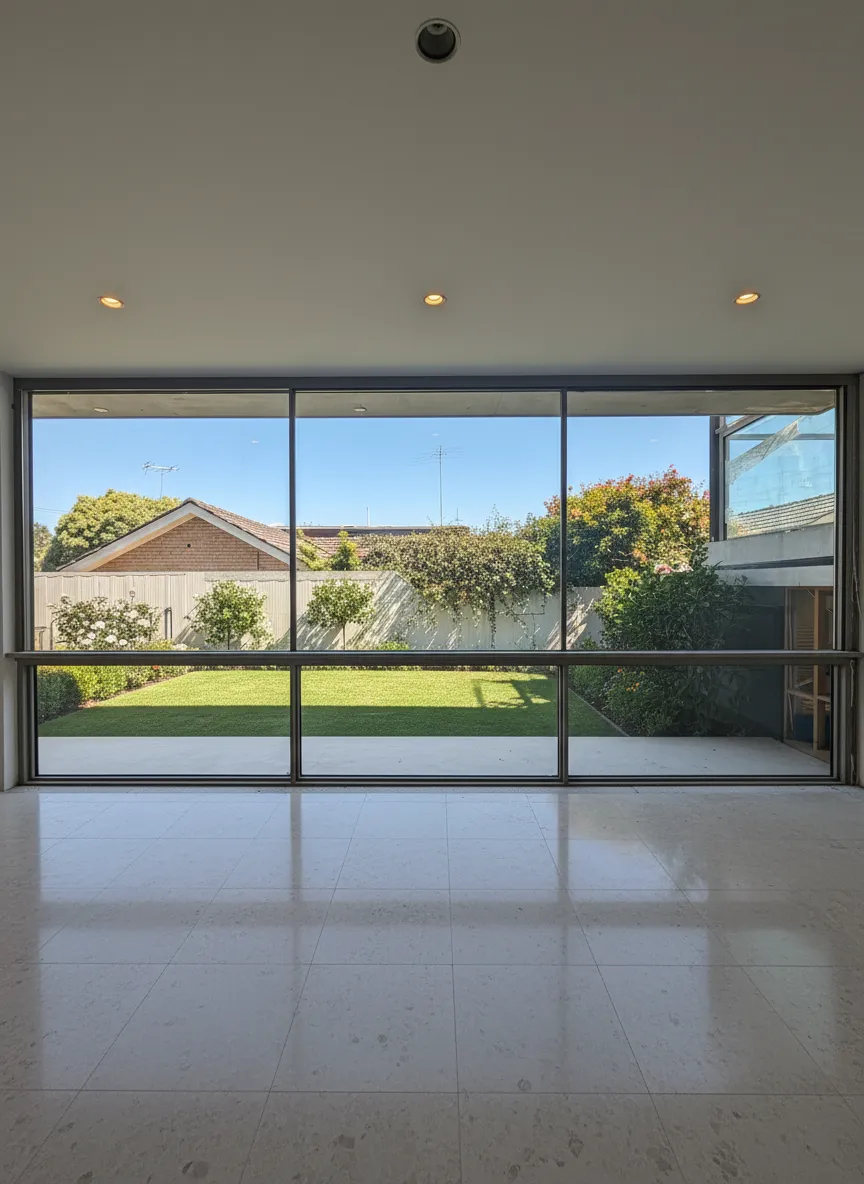Ultra-slim aluminium windows in Balwyn North - Sliding Window Set - Ultra Slim Series