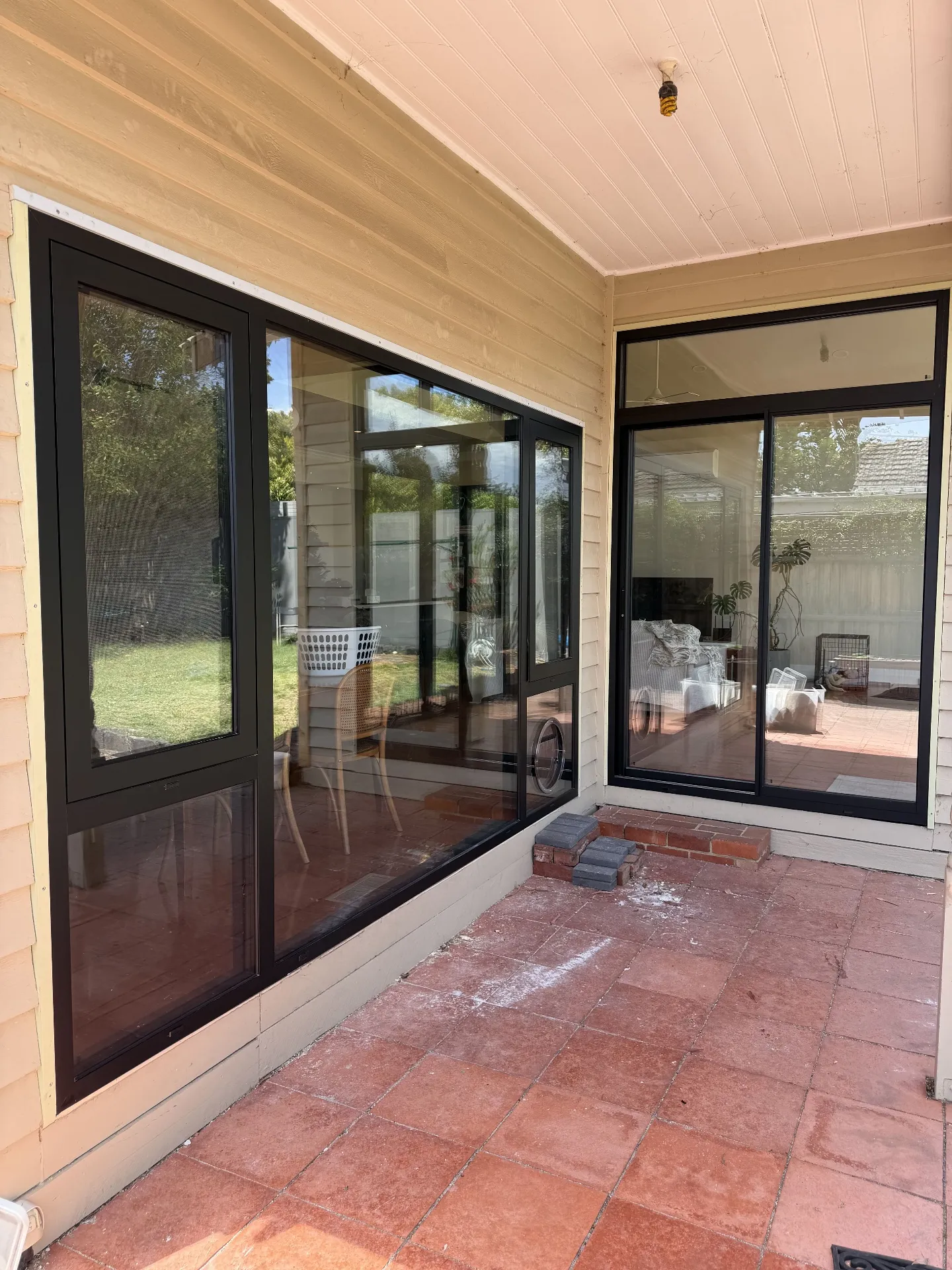 Ultra-slim aluminium windows in Elsternwick - Window Replacement - High Energy Performance Series