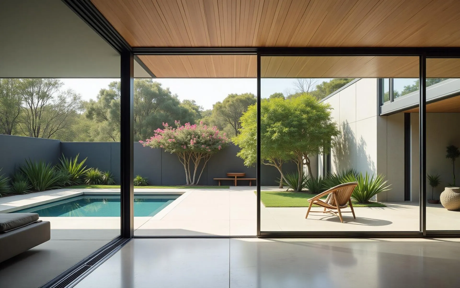 Aluminium window new build at Hampton Melbourne